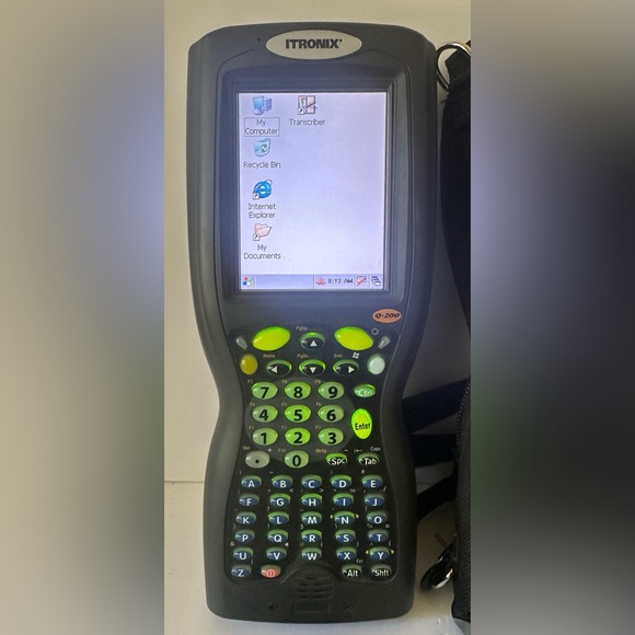 Itronix GoBook Q200 Ultra Rugged Model IX100X Handheld PDA Pocket PC No AC PWR - Picture 15 of 16